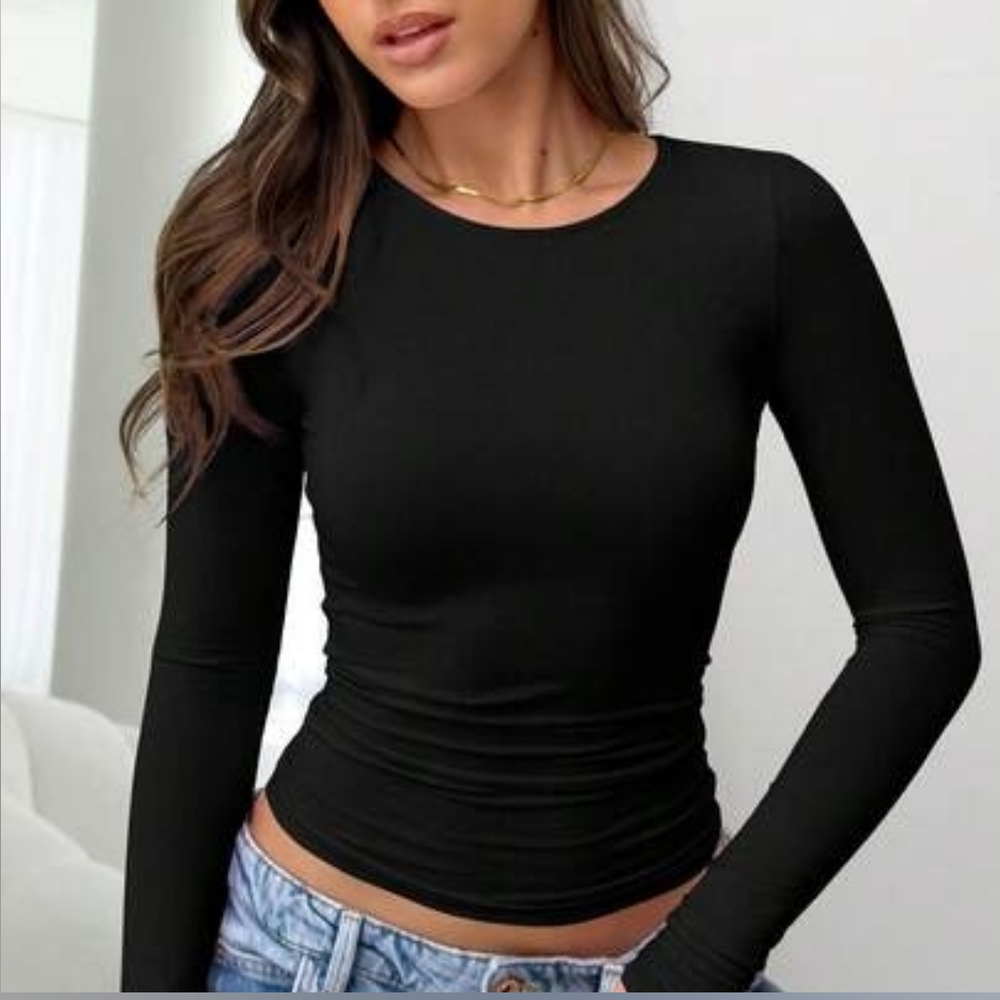 Set Of 3 Long Sleeve Tops